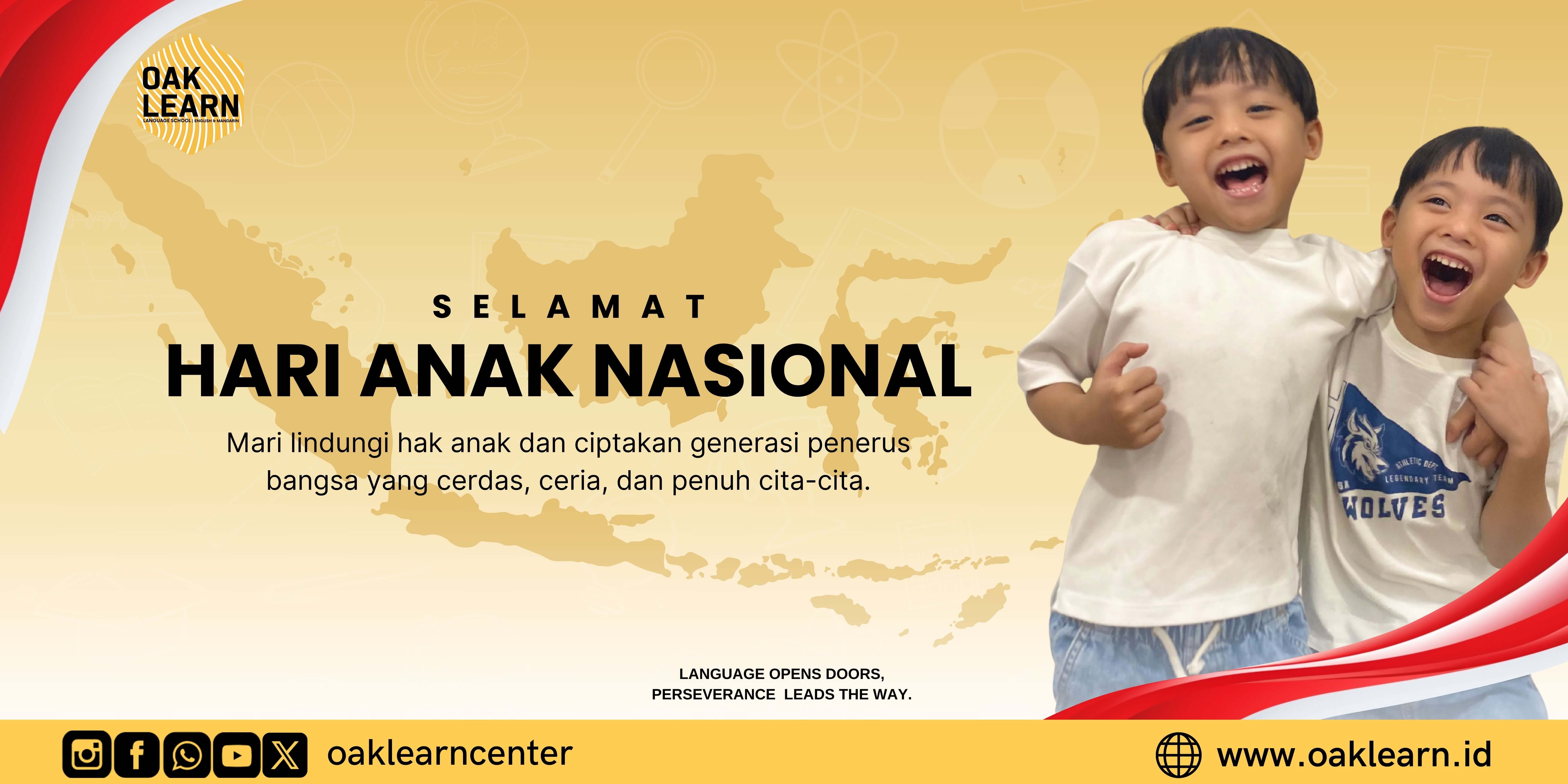 Hari Anak Nasional 2025: Rayakan Potensi & Siapkan Masa Depan Bersama OAKLEARN